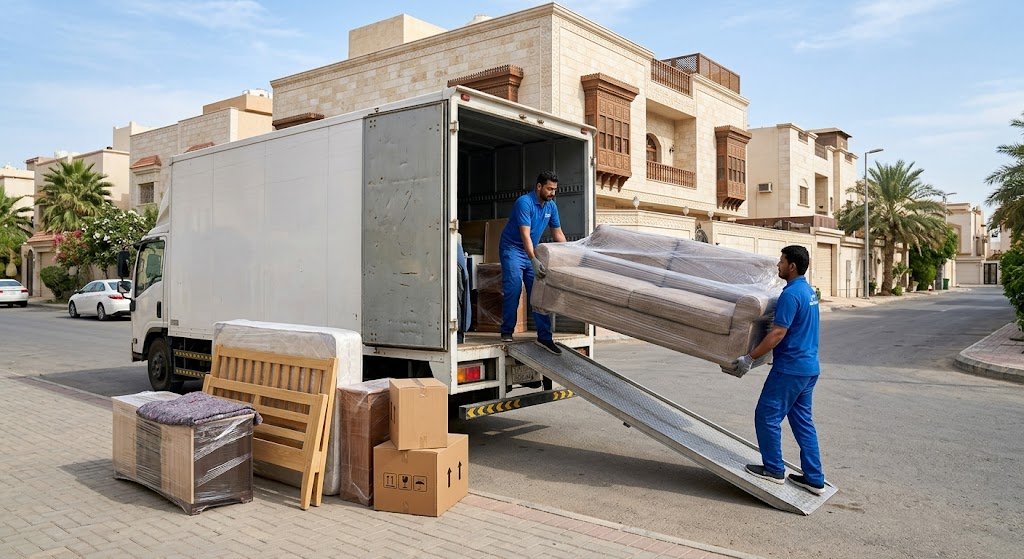 مؤسسة نقل أثاث بجدة مع الضمان