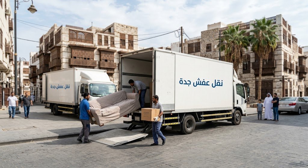 نقل عفش حي مشرفة جدة
