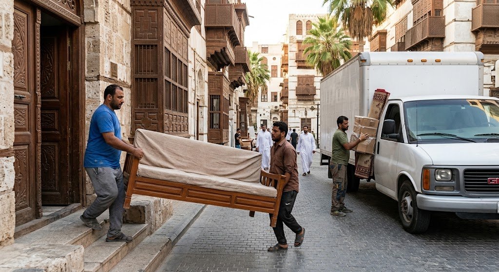 نقل عفش حي المرجان جدة